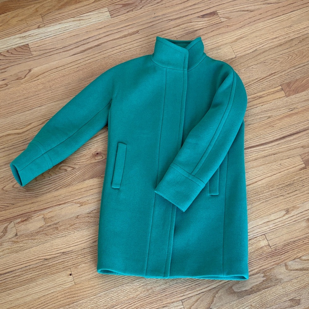 J. Crew Cocoon Stadium Cloth Coat, size 4
